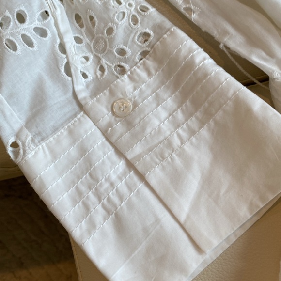 ZARA BELTED SHIRTDRESS SIZE
XL Midi dress Tied self belt embroidered eyelet  XS - Picture 14 of 17